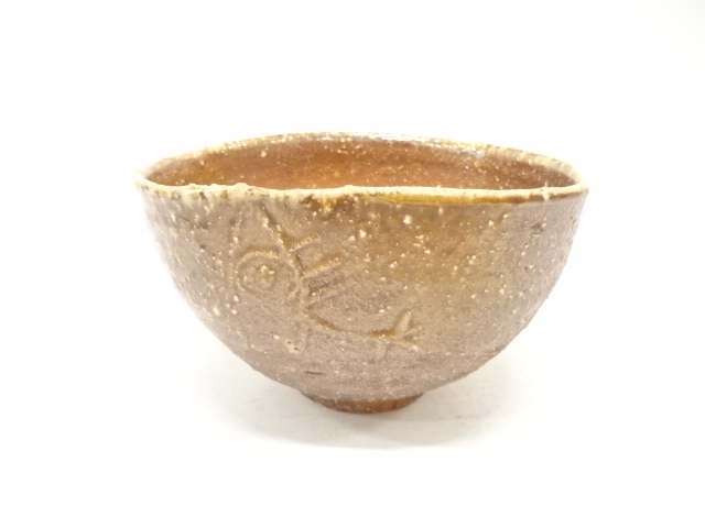 JAPANESE TEA CEREMONY / SHIGARAKI WARE TEA CHAWAN
